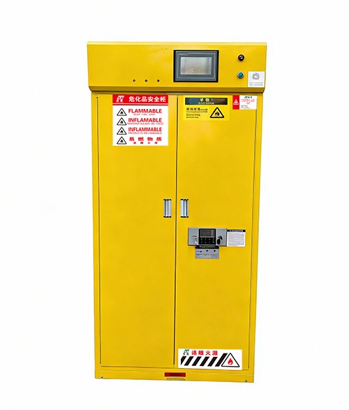 智能无管道净气型危化品柜