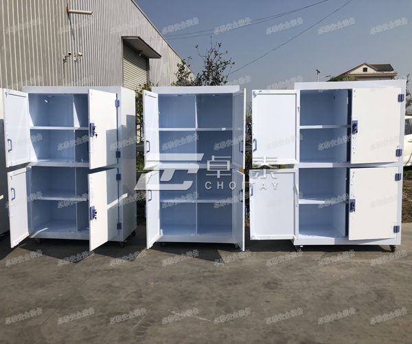 南京某国企非标定制PP酸碱试剂柜(图3)